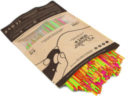 3Doodler ECO-PCL Start+ 3D toll utántöltő, 250 db, neon (piros, narancssárga, zöld, rózsaszín, sárga) (3DS-ECO-MIX3-250)