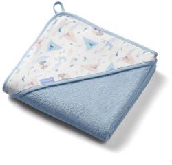 BabyOno fürdõlepedõ kapucnis 100x100cm kék 1552/02 - vital24