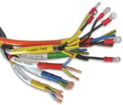Partex zsugorcső jelölése 91-YT31-0642, 3: 1, 2, 1-6, 4 mm, 55 m, sárga (PA-91-YT31-0642)
