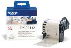 Brother DK-22113, 62mm x 15, 24m, fóliával bevont, eredeti folyamatos tekercs (DK22113)