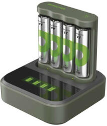 EMOS B50444D, GP Akkumulátor töltő B441 + Speed Dock + 4 x AA 2100 mAh (B50444D)