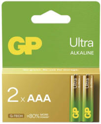 EMOS EMOS B02112, GP Ultra Alkáli elem AAA 2db (B02112)