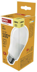 EMOS ZL5F67, LED izzó Basic A60 / E27 / 15, 3W (100 W) / 1521 lm / Meleg fehér (ZL5F67)