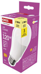 EMOS ZQ5E71, LED izzó Classic A70 / E27 / 16 W (120 W) / 1901 lm / Meleg fehér (ZQ5E71)