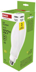 EMOS ZF5751, LED izzó Filament ED90 / E27 / 36 W (327 W) / 6 000 lm / természetes fehér (ZF5751)