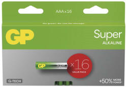 EMOS EMOS B0112H, GP Super Alkáli elem AAA 16db (B0112H)