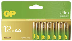 EMOS B0222F, GP Ultra Alkáli elem AA 12db (B0222F)