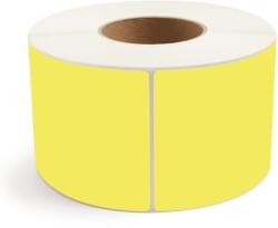 CDRmarket Öntapadós PP (polipropilén) címkék, 69x48mm, 1500db, a TTR, sárga, tekercs (ETRL-TTR-PP-Y-69x48)