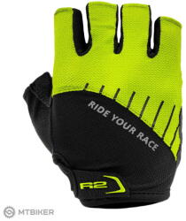 R2 VOUK kesztyű, fekete/neon (XXL)
