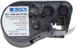 Brady MC1-1000-595-OR-BK / 131593, öntapadó szalag 25.40 mm x 7.62 m (MC1-1000-595-OR-BK)