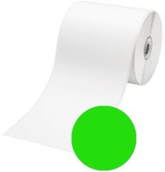 Utángyártott Kompatibilis címketekercsek a következőkhöz Brother RD-S01E2G, 102mm x 42, 8m, zöld (RDS01E2G)