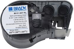 Brady M-51-427-YL / 131585, címkék 25.40 mm x 63.50 mm (M-51-427-YL)