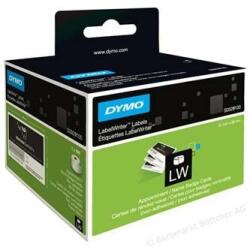 DYMO S0929100, 89mm x 51mm, 300 db, fehér papírcímkék névjegykártyákhoz ragasztó nélkül (S0929100)