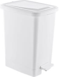 Özer Plastik Slim Műanyag pedálos szemetes, fehér, 25L (S103X24) - alphadenthigienia