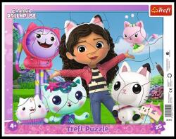 Trefl Puzzle Trefl din 25 de piese - Faceti cunostinta cu Gabby Puzzle