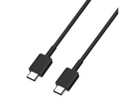 Samsung USB-C kábel 100cm fekete 'Gigapack csomagolás' (EP-DN980BBE / EP-DG980BBE / GH39-02077A) (EP-DN980BBE / EP-DG980BBE / GH39-02077A)