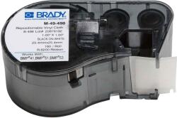 Brady M-49-498 / 131590, címkék 25.40 mm x 25.40 mm (M-49-498)