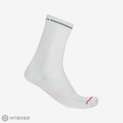 Castelli PREMIO EVO zokni, fehér (XXL)