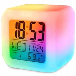 Verk 01111 Svítící LED budík Chameleon, 7 barev