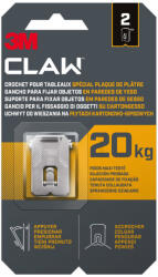 3M CLAW kézi, gipszkartonhoz, 2 darab, 20 kg teherbírás (3PH20-2WMR)
