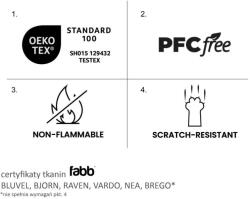 Lori Velvet Tűzött Téglalap Puff Szürke Bársony (PRO-SIG-LORI2V14)