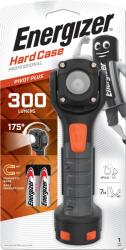 Energizer hardcase pivot LED elemlámpa 300lm +2xAA forg. , ütés, -és v. álló fekete