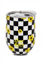 COOLPACK termo bögre, 350 ml, virágos, Chess Flow (Z22745) (Z22745)
