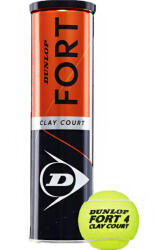 Dunlop Teniszlabdák Dunlop Fort Clay Court 4db (601197)