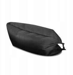 AGA Felfújható ágy Lazy Bag 200x70 cm Fekete (DS441-BLA)