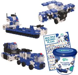 Clics Toys Toys, Clics, Politie, set de constructie, 8 in 1