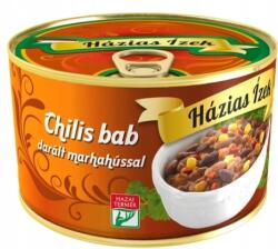 Hazias Izek Darált marhahús babbal és chilivel 400g