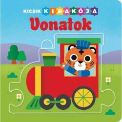Napraforgó Könyvkiadó Kicsik kirakója 5. - Vonatok kirakóskönyv (9789634835141) - jatekbolt