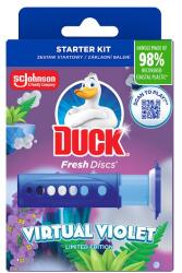 DUCK Fresh Discs Virtual Violet WC-öblítő korong 36 ml - bevasarlas