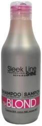Sleek Line Sampon Blond Blush cu pigment neutralizant roz, 300ml, Sleek Line