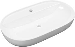 Excellent Jima mosdótál 71x40 cm ovális mosdótálak fehér CEAC. 2002.710. WH (CEAC2002710WH)