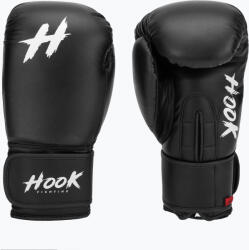 Hook Fighting Mănuși de box HOOK FIGHTING Ready to Fight piele negru