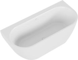 Excellent Oceana 2.0 fal mellé szerelhető fűrdőkád 165x75 cm ovális fehér WAEX. OCE2.165WP. WH (WAEXOCE2165WPWH)