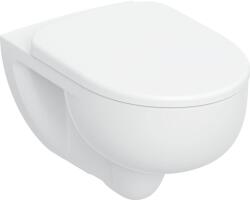 Geberit Selnova wc csésze lassú záródású ülőkével függesztett dilettációs szivacs nélkül mély öblítéssel fehér fényes 503.083. 00.1