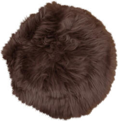 Báránybőr ülőpárna, barna, 35 cm (3981015) - homelux