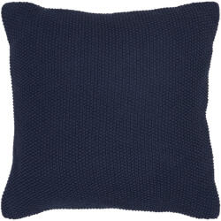 House Nordic Santos díszpárna, újrahasznosított pamut, sötétkék 45x45 cm (3962067) - homelux