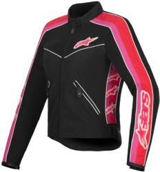 Alpinestars STELLA T-DYNO AIR női motoros kabát fekete-piros-rózsaszín-fehér