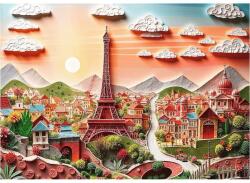 Trefl 40044 - 40 Éves Jubileum - Párizs - 1000 db-os Paper Art puzzle (40044)