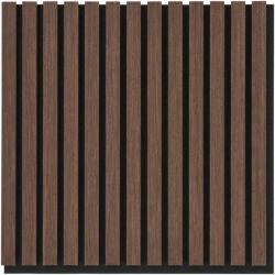 House Nordic Akusztikus panel, fa furnér, dió, dió hatású 52x52x2, 2 cm (5550016) - geminiduo