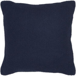 House Nordic Santos díszpárna, újrahasznosított pamut, sötétkék 45x45 cm (3962067) - geminiduo
