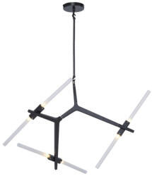 Step into Design Függeszték Fekete STICK STEP INTO DESIGN ST-1001-6-BLACK (ST-1001-6-BLACK)