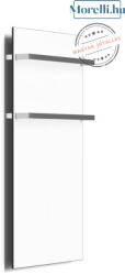 AREZZO design ONYX 2 WHITE MATT elektromos törölközőszárító radiátor (ONYX2MWMATT)