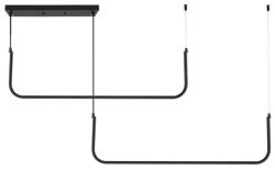 Moretti MO7863 STICKS Fekete Színű Függeszték 40W LED 2000lm 4000K IP20 (MO7863)