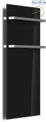 AREZZO design ONYX 2 BLACK elektromos törölközőszárító radiátor (ONYX2MB)