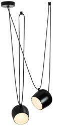 KH-23MD20502-A-200-2 EYE Fekete Színű Függeszték LED 2* 7W 3000K 1200 LM IP20 (KH-23MD20502-A-200-2)