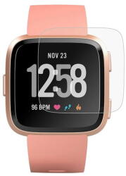 Temp-glass6312737624914 Fitbit Versa 2.5d karcálló, ütésálló kijelzővédő üvegfólia, 9H tempered glass, törlőkendővel (Temp-glass6312737624914)